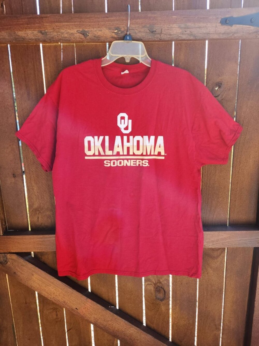 XL Men's Oklahoma Sonners Shirt NCAA Football Sports